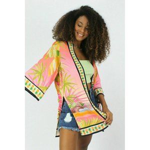 Farm Rio Kimono Shade & Farm Fresh Water Coverup S